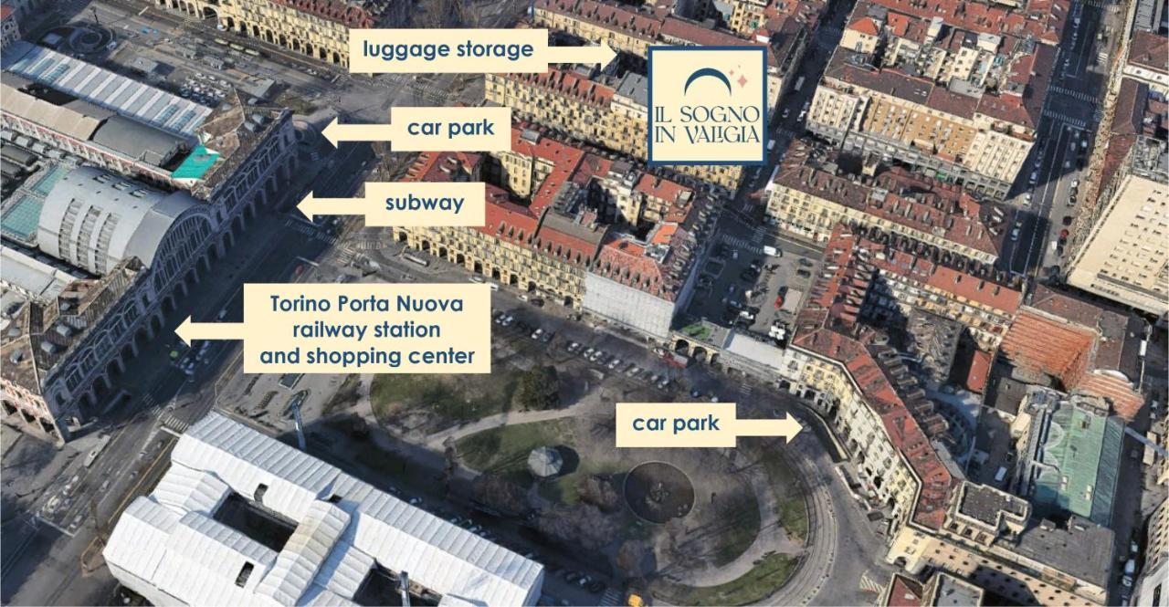 Apartmán Il Sogno In Valigia Turín Exteriér fotografie